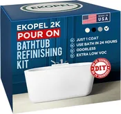 Pour On Ekopel Bathtub Refinishing Kit