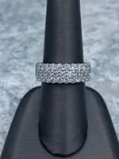 Three Row Diamond Band 1.75ctw