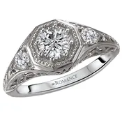 Classic  Semi-Mount Diamond Ring