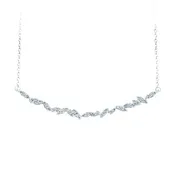 0.36 ct Diamond Necklace in 14K White Gold