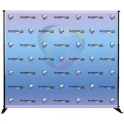 10×8 Fabric Step and Repeat Package Fabric