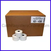 44mm x 150' Cash Register Bond Paper - 100 rolls