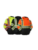 STYLE: 1378HV & 1378HVX (Hi-Viz Hooded Padded Jacket)