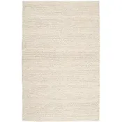Jay Modern Classic Beige Wool Solid Rug - 12'x15'