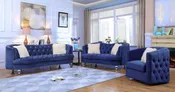 AFREEN Blue Sofa & Loveseat