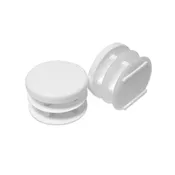 1-1/4" Round Multi-Gauge Chair Leg Insert | White | Item 30-602