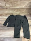 2pc Pajama Set Grey sz 4T