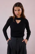 All In The Details Black Long Sleeve