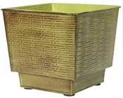 12" RA PRESCOTT PLANTER TANSY GREEN