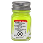 11TT-1177 0.25 oz Enamel Paint, Yellow Fluorescent