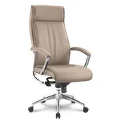 Altitude High Back Executive Office Chair | Sand Leather