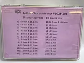 1.0mm Cotter Pin Assortment #1028-10E -111 pieces
