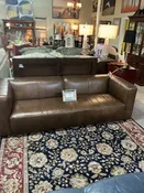 Abysson Brady Brown Leather Sofa