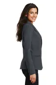 Ladies Knit Blazer - LM2000 - Battleship Grey