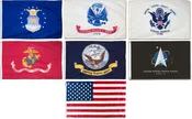 7 Flag Set - Armed Forces