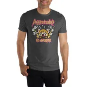 Aggretsuko No Overtime Gray Men's T-Shirt