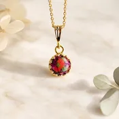 Crown of Memories Pendant- Gold