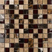 1" x 1" Collection in Cherries Jubilee