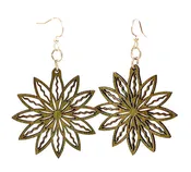 Agave Wood Earrings