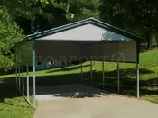 12’x20’x7′ Vertical Roof Carport