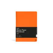A5 Stone Paper Notebook Hardcover - Tangerine