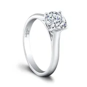 CHLOE ROUND ENGAGEMENT RING