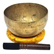 10″-12″Hand Hammered Bowl – Antique