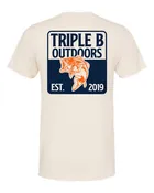 Cream Bass Fishing Shirt