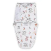 Bear Hugs Baby Sleep Swaddle 100% Organic Cotton