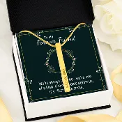 2 Sided Engraved Pendent (for my Forever friend)