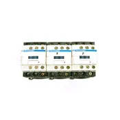 (3) Telemecanique/Schneider LC1D09BL 3-Pole 25A Contactors w/ LAD4TBDL Modules