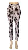 Grey Floral & Vine Classic Legging