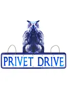 10-inch Harry Potter Privet Wall Sign Decoration