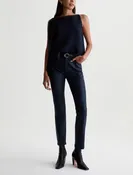 AG Jeans Mari Coated Jeans, Deep Trenches