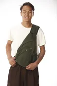 Cotton Canvas Over the Shoulder Bag