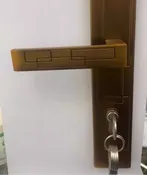 European-Style Aluminum Door Handle – Quiet Mechanical Household Hardware for Interior Doors
