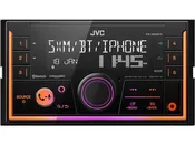 JVC KW-X850BTS Double-DIN Digital Media Receiver with Bluetooth and Amazon Alexa