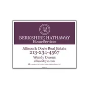 18″x24″ Eco Hanging Sign 1 (Berkshire Hathaway)