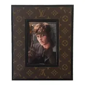 Nisi B - 4 x 6 LV Monogram Frame, Black Edge