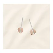 CIRCLE DROP STUDS