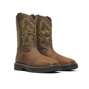 11" Buffalo Ridge Brown Sage Nano Square Toe Boot 804-4342