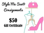 $50 Gift Certificate — Style Me Sue® Consignments