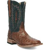 BRANNAN FULL QUILL OSTRICH BOOT