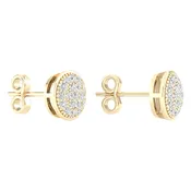 10K 0.10CT Diamond Earring