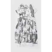 AODRESS Front Pocket Doggy Dress in White Dog Print — Jackson Hole Traders