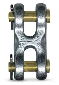 1/4"- 5/16" Double Clevis Mid Link, Grade 70 - WLL 4,700lbs - USA