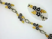 BR031  Forget-Me-Not Bracelet with Nuggets