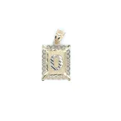 10K FRAME INITIAL CHARM "O" (1