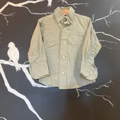 Alf-Phi Green Stripe LS Button-up 3