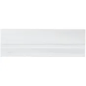 Bianco Dolomite White 4x12 Premium Honed Marble Base Molding